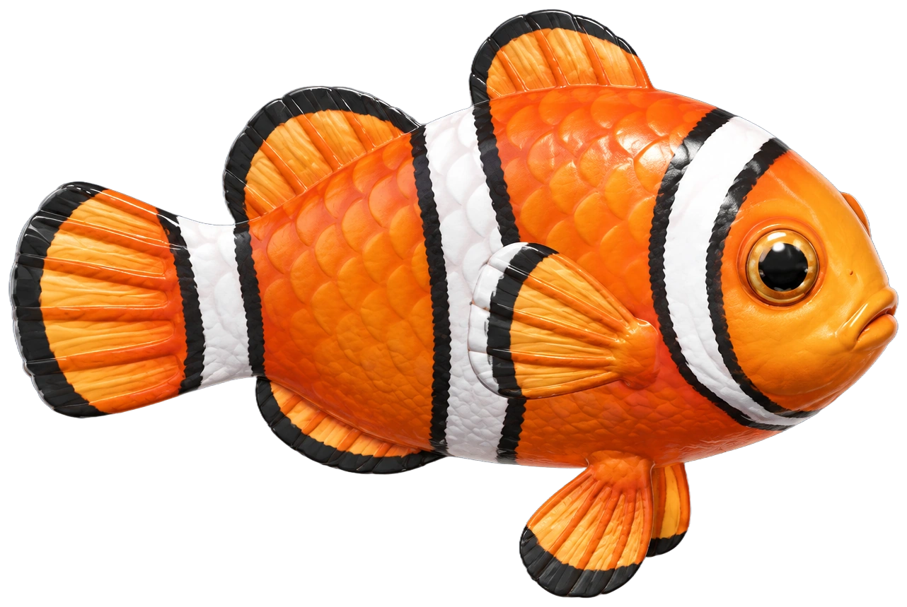 Poisson-clown dans Heartopia