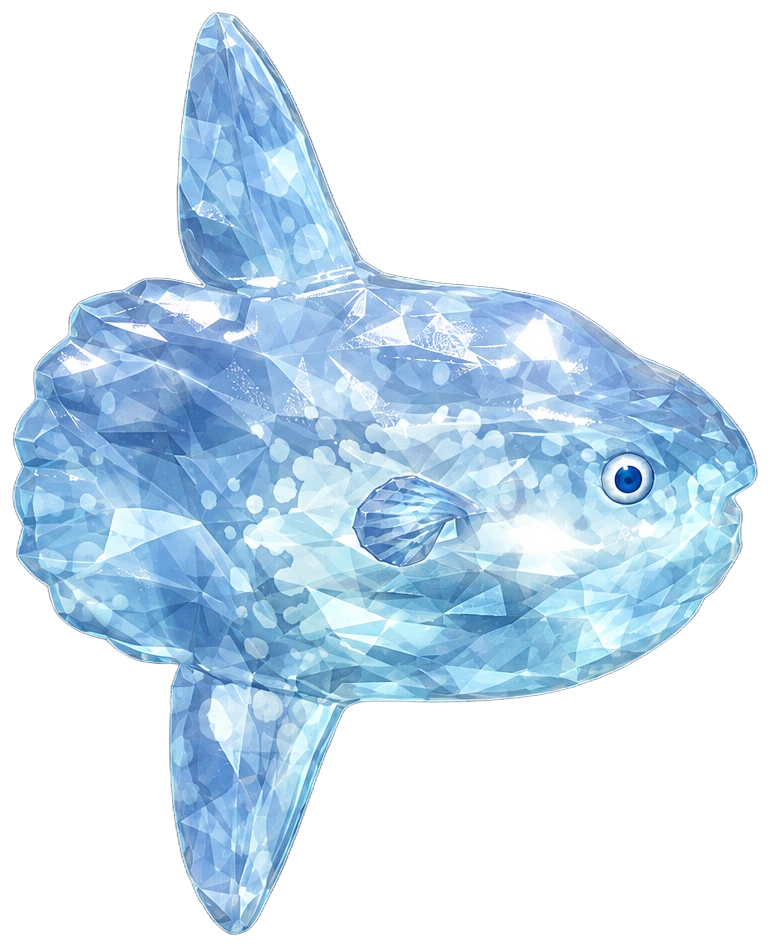 Poisson-lune cristallin dans Heartopia
