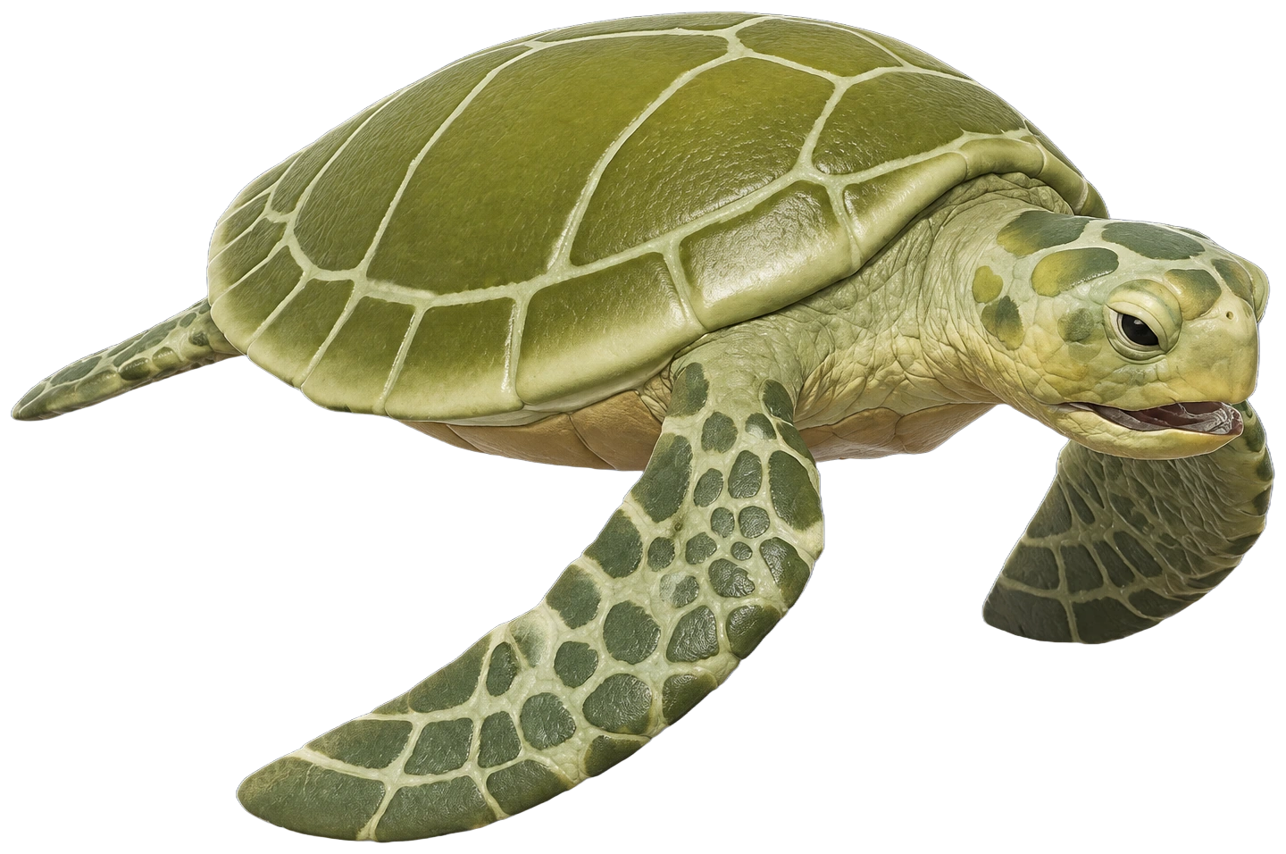 Tortue olivâtre dans Heartopia